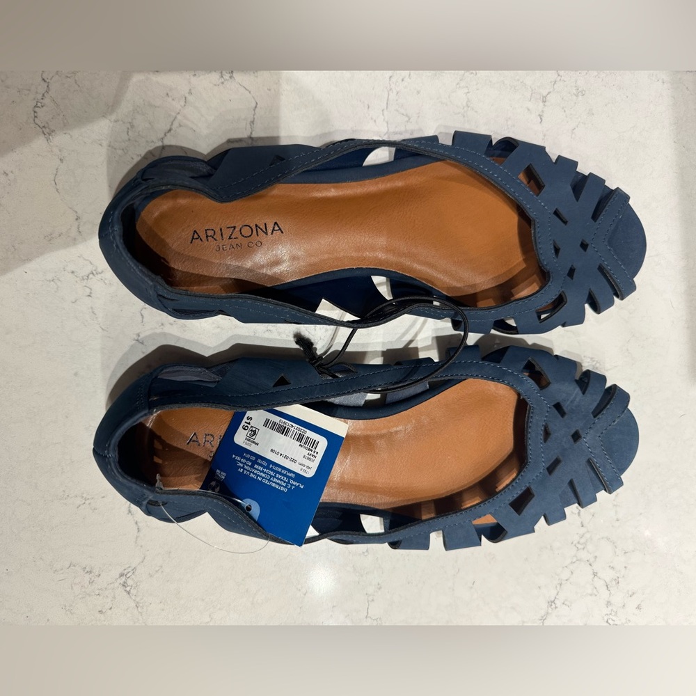 Arizona Jean Company Navy Sandals